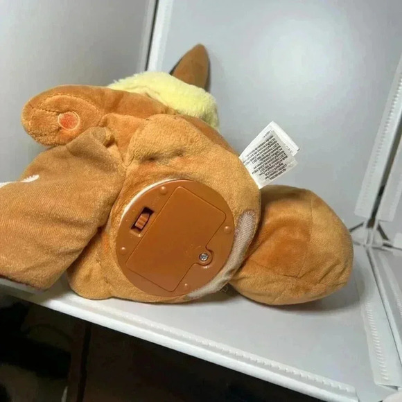 Pokemon Eevee Plush Nintendo Figure With Sound Ears Move Tested Works - Picture 7 of 9